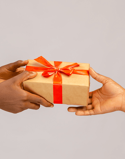 giftbox with red ribbon